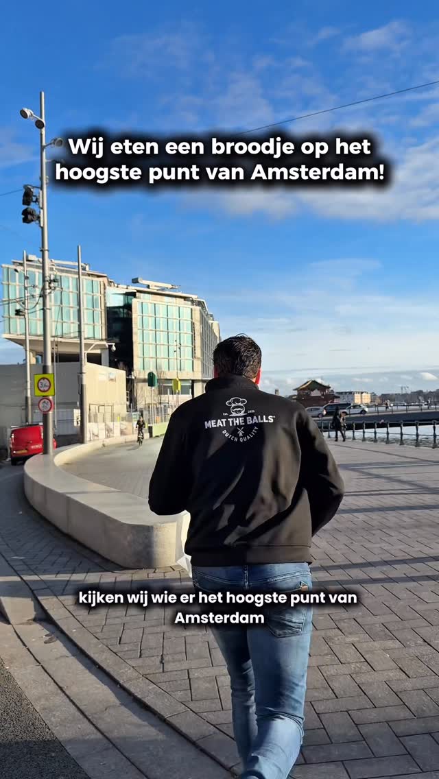 Op het hoogste punt van Amsterdam